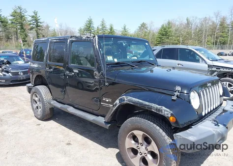 2018 Jeep Wrangler Jk Unlimited Sahara из США, поврежденный, VIN 1C4BJWEG8JL914415